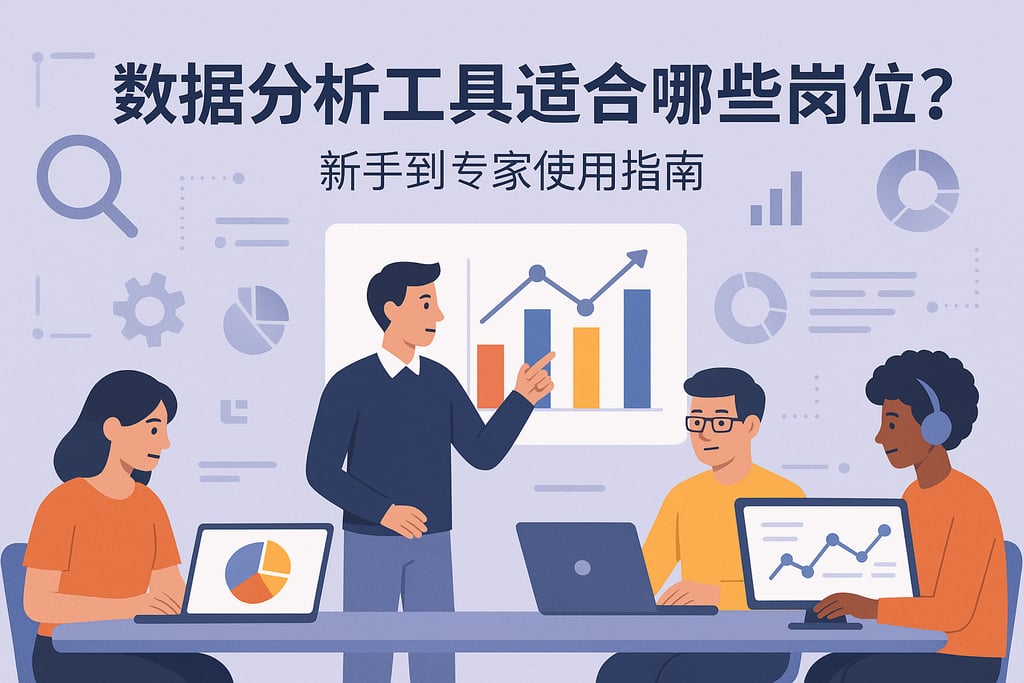 数据分析工具适合哪些岗位？新手到专家使用指南
