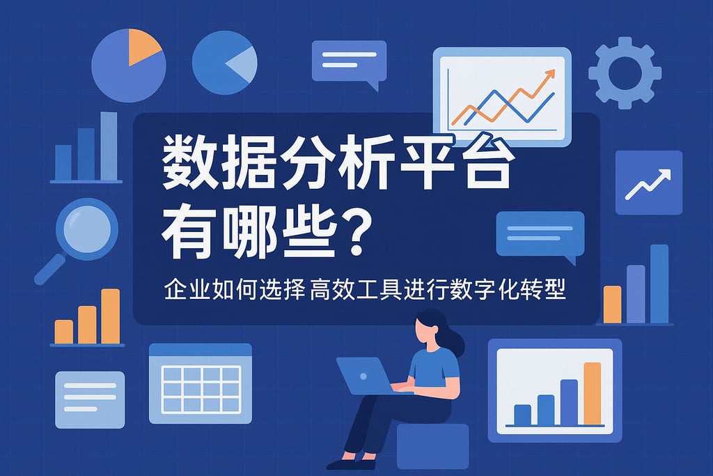 数据分析平台有哪些？企业如何选择高效工具进行数字化转型