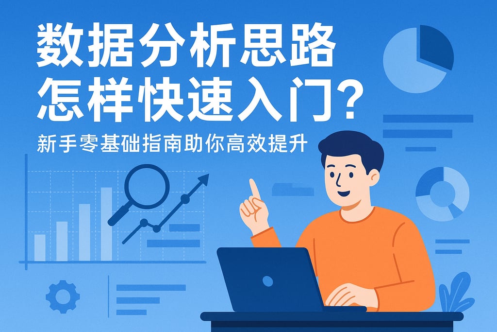 数据分析思路怎样快速入门？新手零基础指南助你高效提升