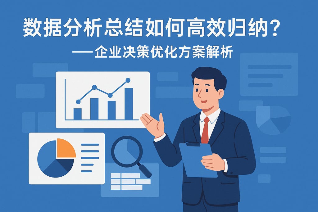 数据分析总结如何高效归纳？企业决策优化方案解析