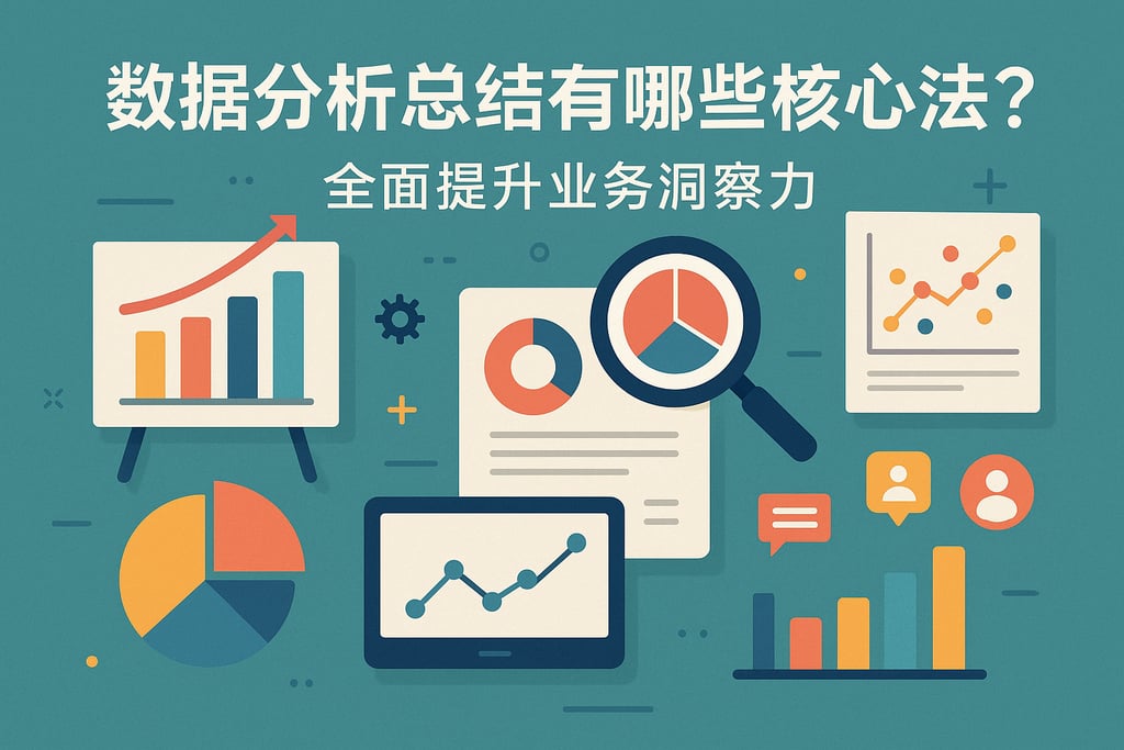 数据分析总结有哪些核心方法？全面提升业务洞察力