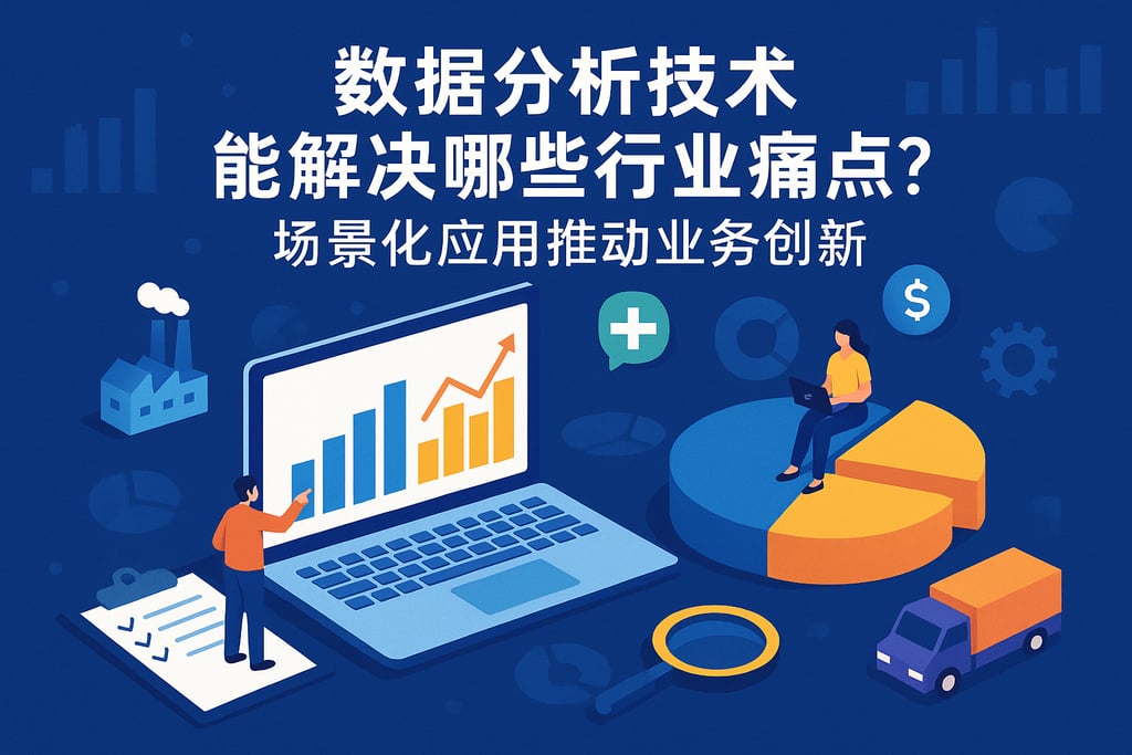 数据分析技术能解决哪些行业痛点？场景化应用推动业务创新