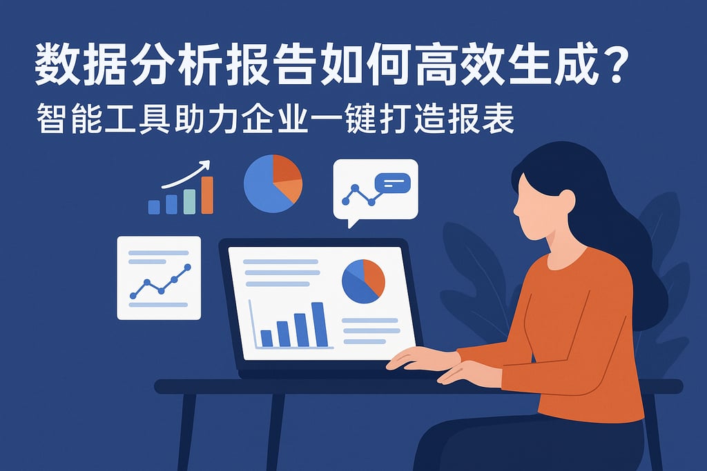 数据分析报告如何高效生成？智能工具助力企业一键打造报表