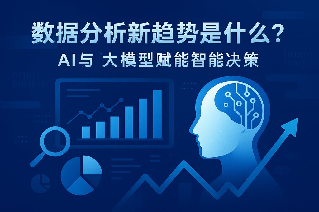 数据分析新趋势是什么？AI与大模型赋能智能决策