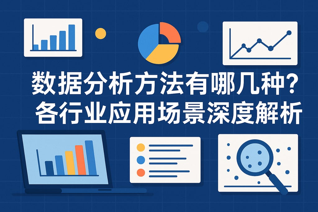 数据分析方法有哪几种？各行业应用场景深度解析