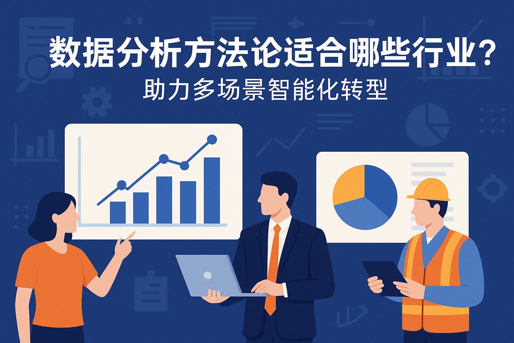 数据分析方法论适合哪些行业？助力多场景智能化转型