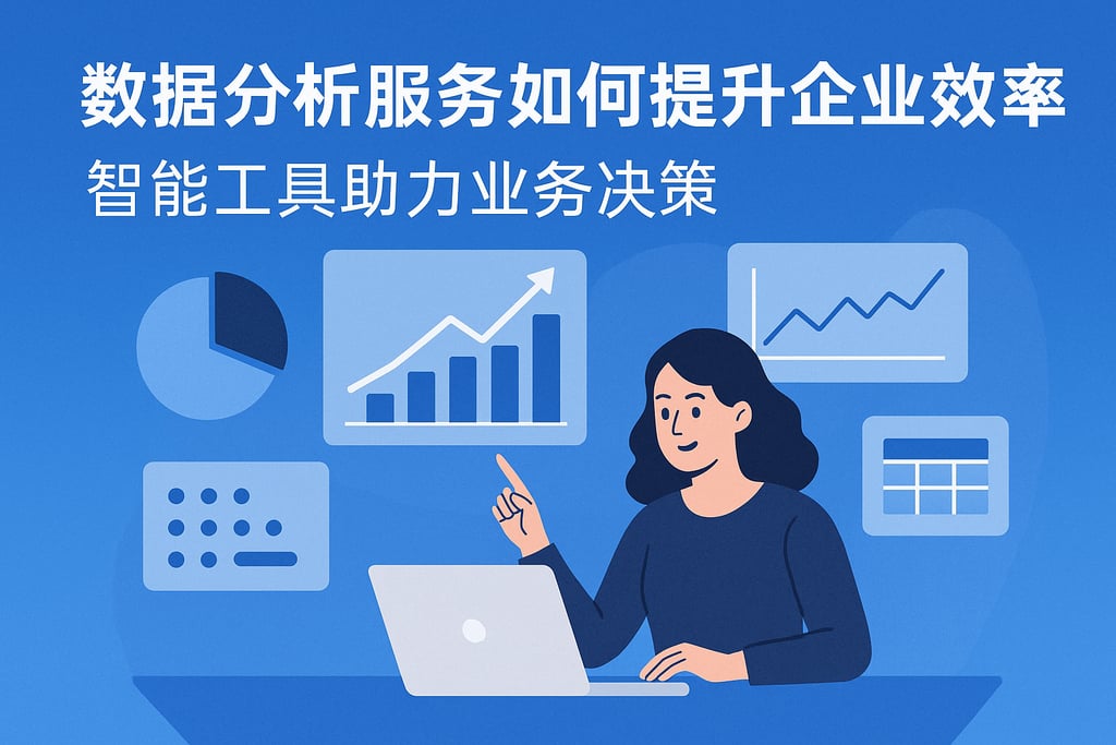 数据分析服务如何提升企业效率？智能工具助力业务决策