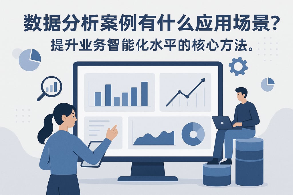 数据分析案例有什么应用场景？提升业务智能化水平的核心方法。