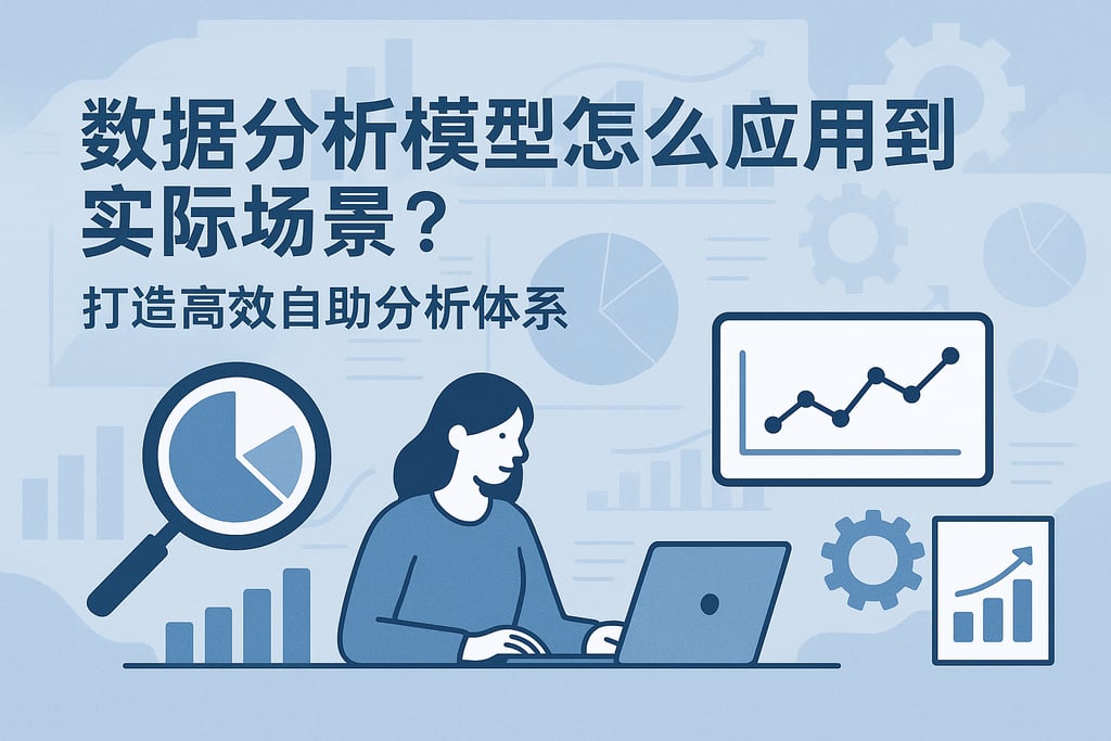数据分析模型怎么应用到实际场景？打造高效自助分析体系