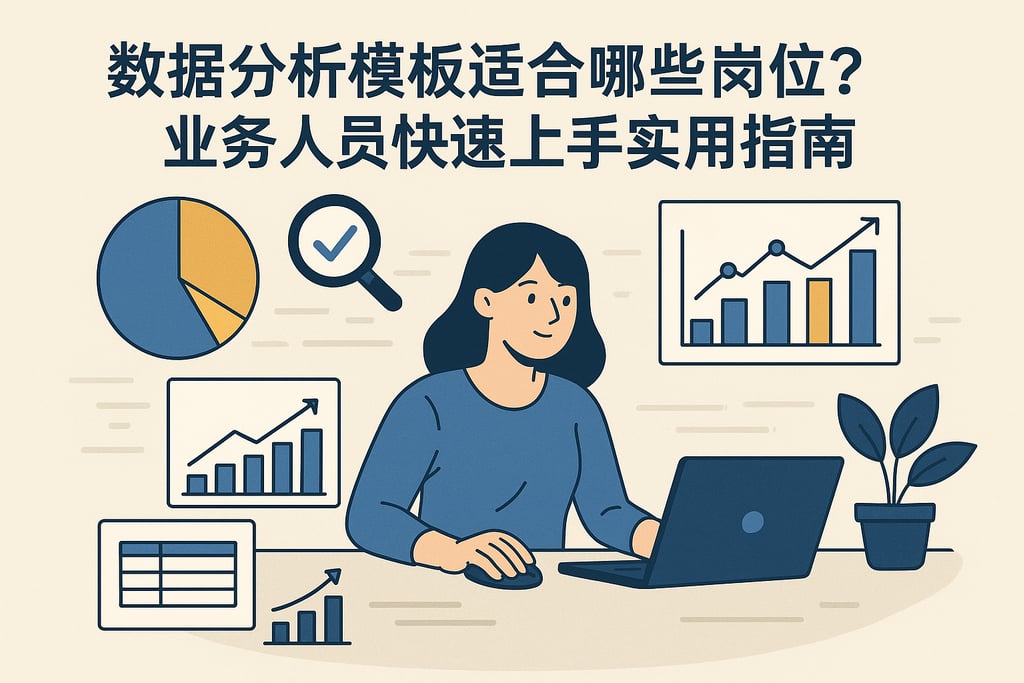 数据分析模板适合哪些岗位？业务人员快速上手实用指南