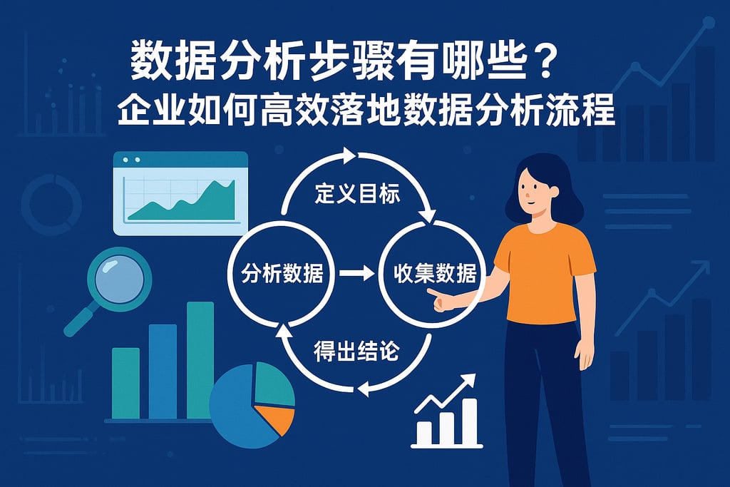 数据分析步骤有哪些？企业如何高效落地数据分析流程