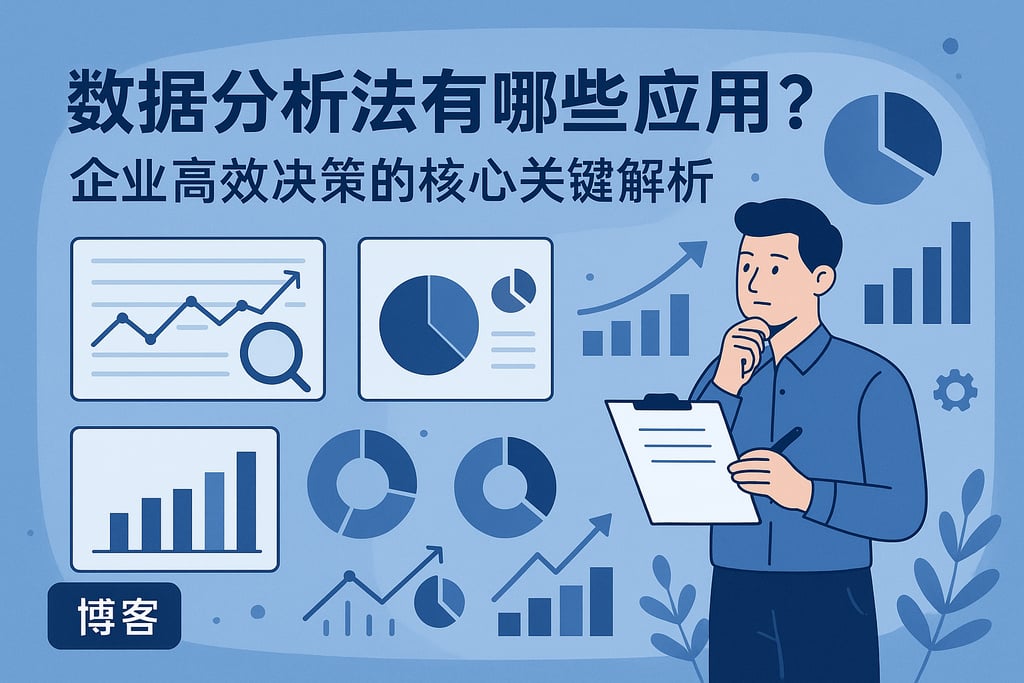 数据分析法有哪些应用？企业高效决策的核心关键解析