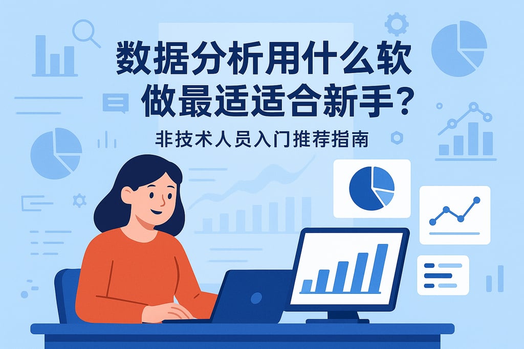 数据分析用什么软件做最适合新手？非技术人员入门推荐指南