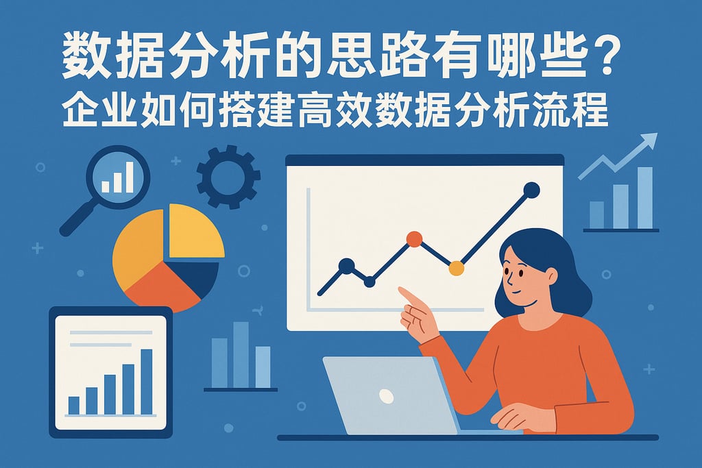 数据分析的思路有哪些？企业如何搭建高效数据分析流程
