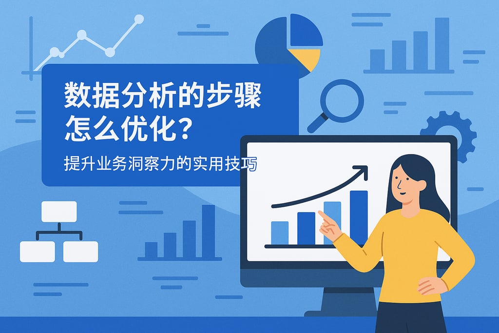 数据分析的步骤怎么优化？提升业务洞察力的实用技巧