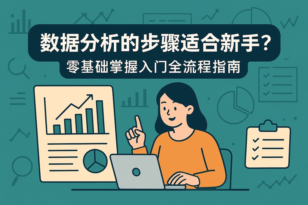 数据分析的步骤适合新手吗？零基础掌握入门全流程指南
