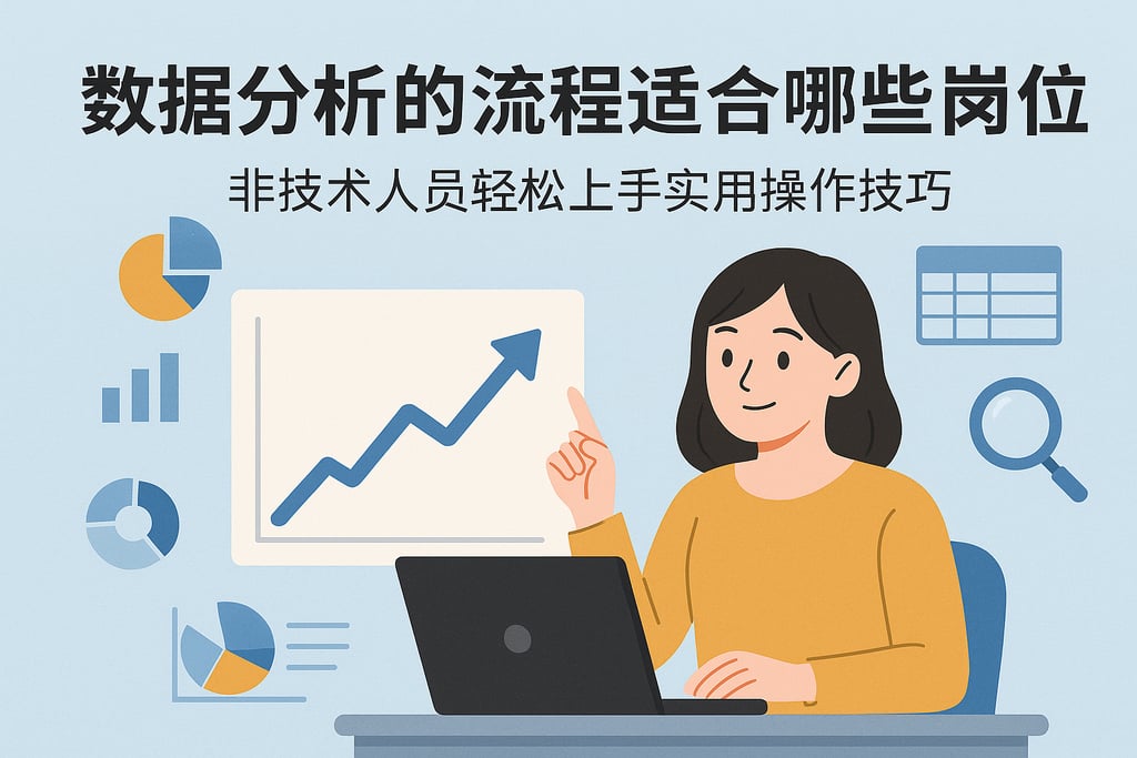 数据分析的流程适合哪些岗位？非技术人员轻松上手实用操作技巧