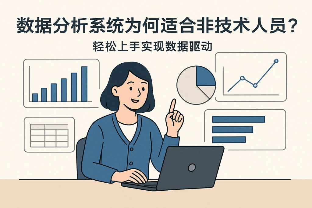 数据分析系统为何适合非技术人员？轻松上手实现数据驱动