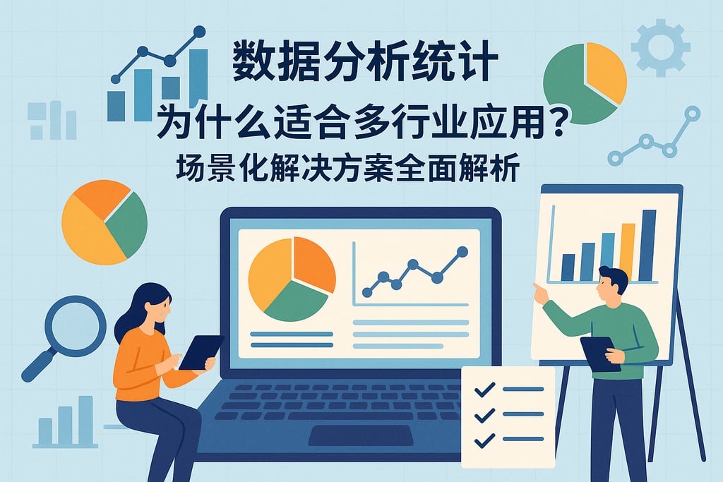 数据分析统计为什么适合多行业应用？场景化解决方案全面解析