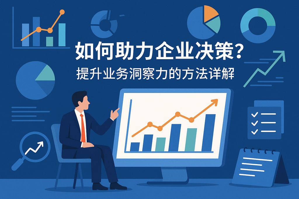 数据分析统计如何助力企业决策？提升业务洞察力的方法详解
