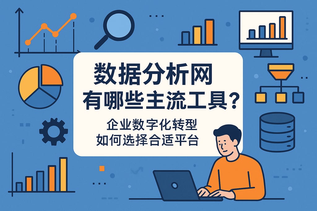 数据分析网有哪些主流工具？企业数字化转型如何选择合适平台