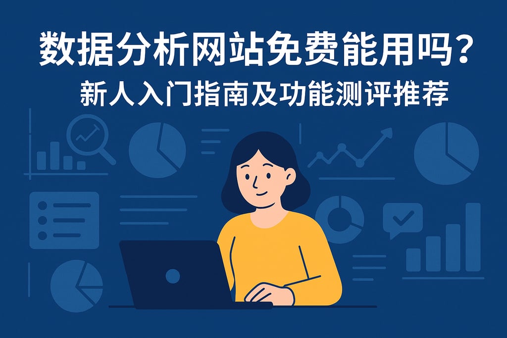 数据分析网站免费能用吗？新人入门指南及功能测评推荐