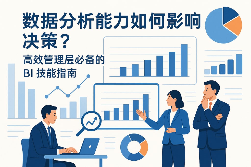 数据分析能力如何影响决策？高效管理层必备的BI技能指南