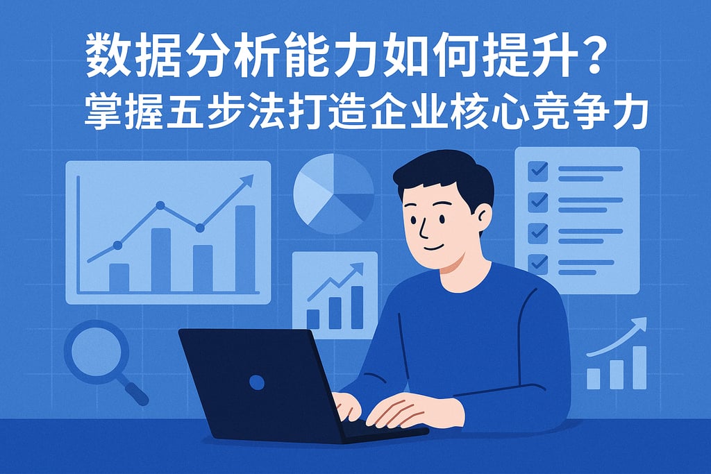 数据分析能力如何提升？掌握五步法打造企业核心竞争力