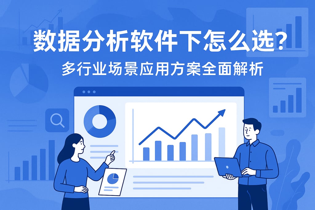 数据分析软件下载怎么选？多行业场景应用方案全面解析