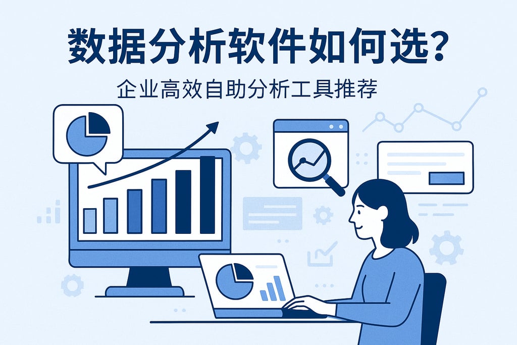 数据分析软件如何选？企业高效自助分析工具推荐