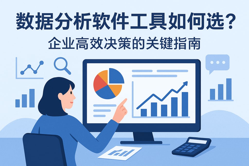 数据分析软件工具如何选？企业高效决策的关键指南