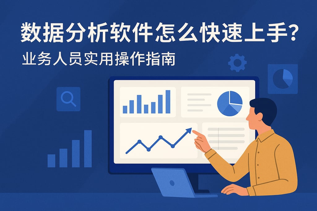 数据分析软件怎么快速上手？业务人员实用操作指南
