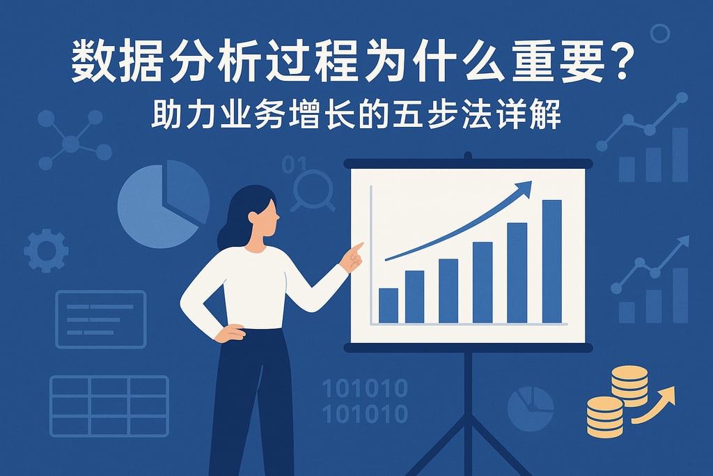 数据分析过程为什么重要？助力业务增长的五步法详解