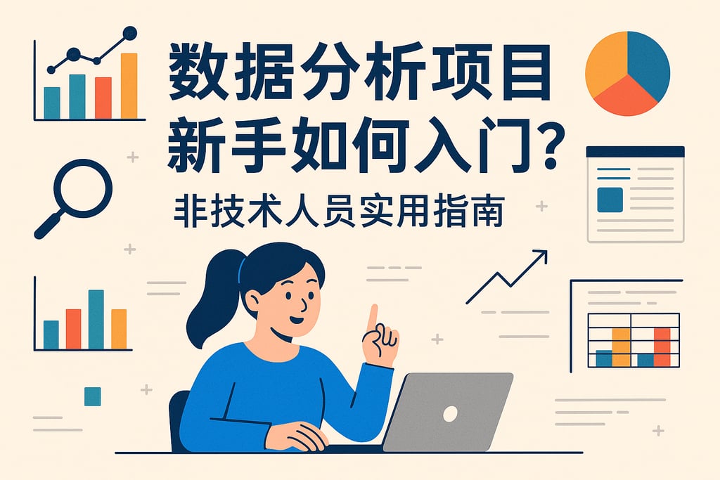 数据分析项目新手如何入门？非技术人员实用指南
