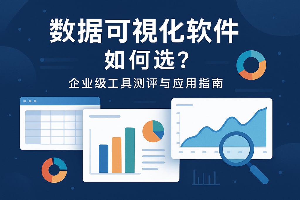 数据可视化软件如何选？企业级工具测评与应用指南