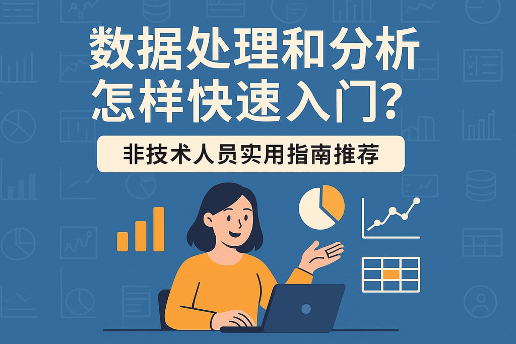 数据处理和分析怎样快速入门？非技术人员专属实用指南推荐