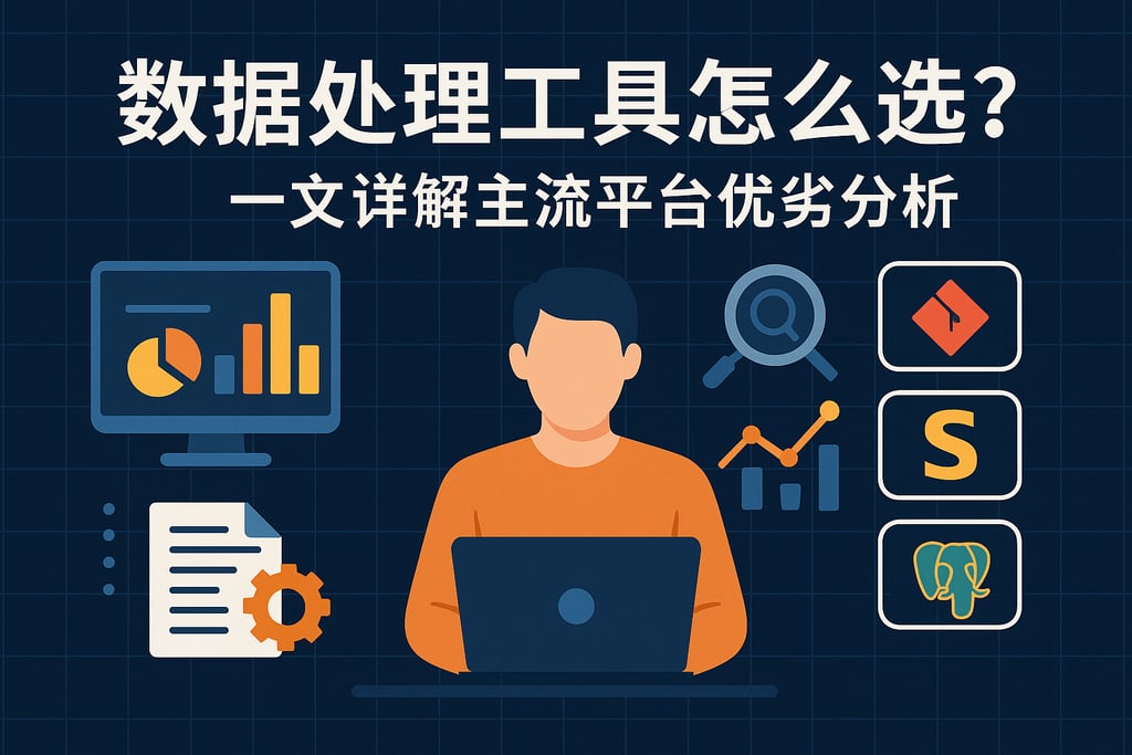 数据处理工具怎么选？一文详解主流平台优劣分析