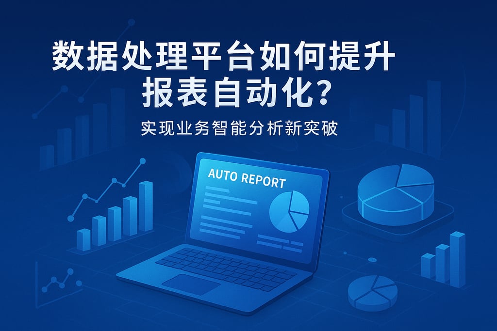 数据处理平台如何提升报表自动化？实现业务智能分析新突破