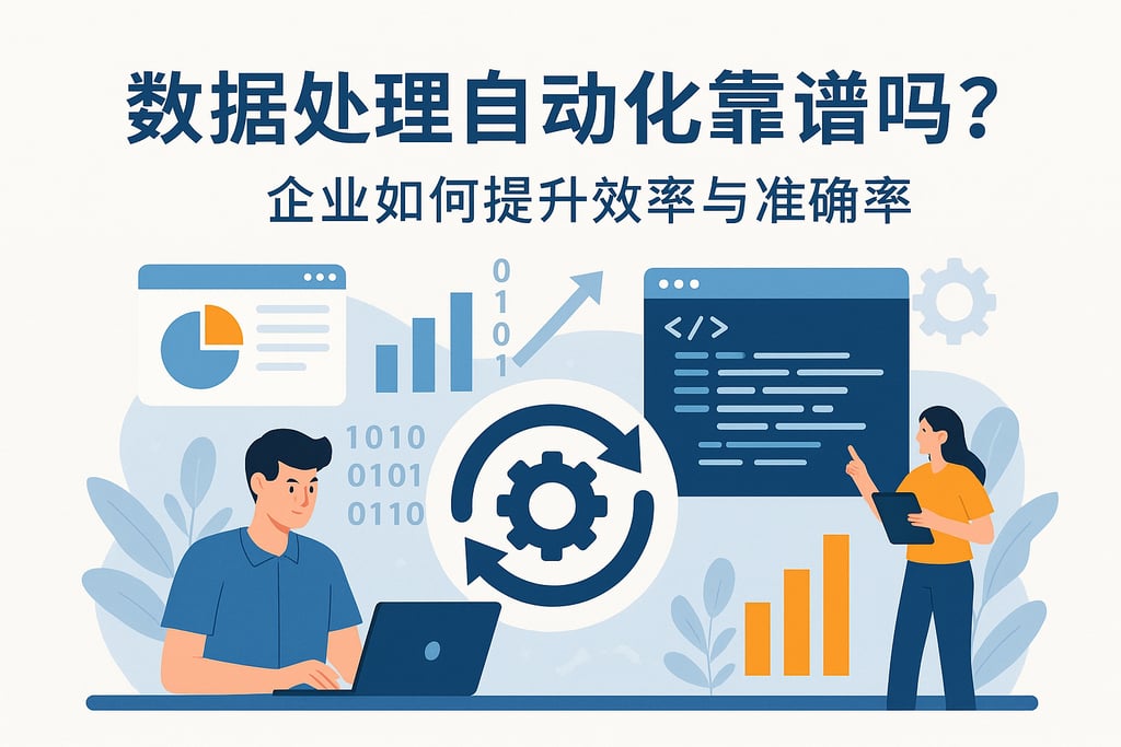 数据处理自动化靠谱吗？企业如何提升效率与准确率