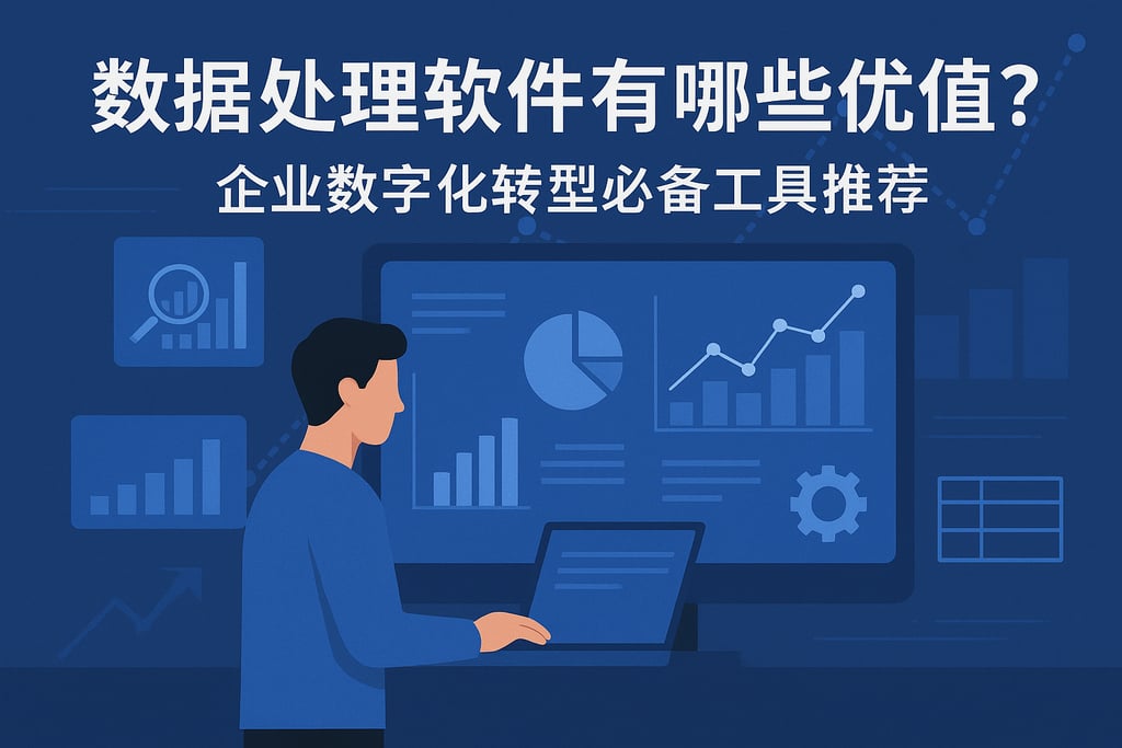数据处理软件有哪些优势？企业数字化转型必备工具推荐