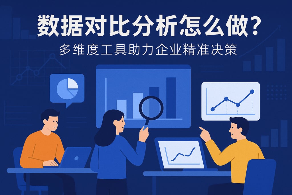 数据对比分析怎么做？多维度工具助力企业精准决策