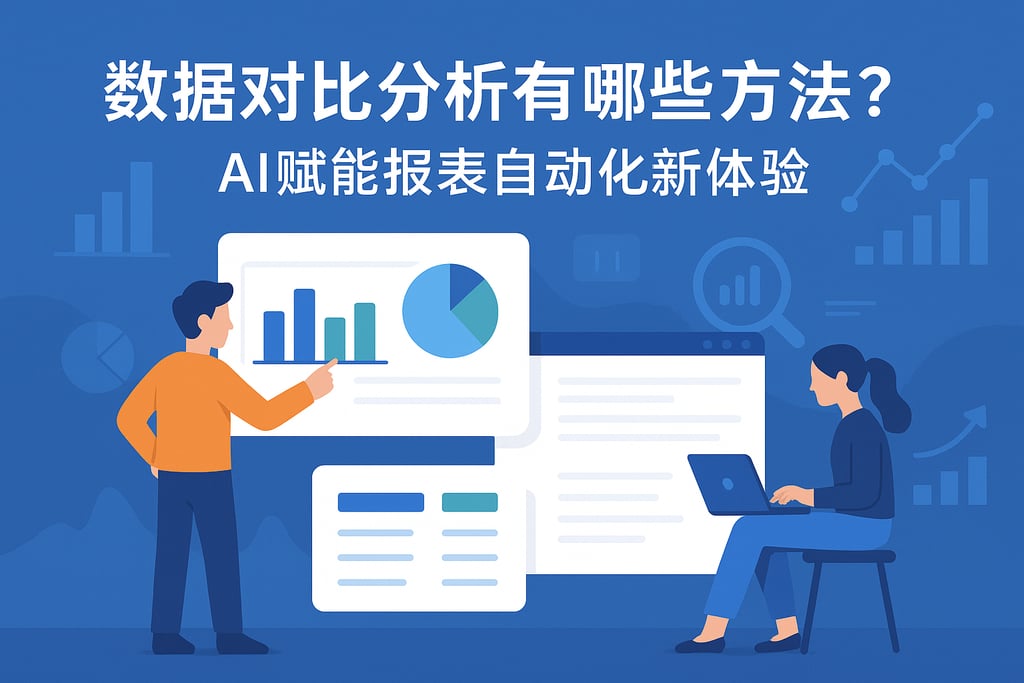 数据对比分析有哪些方法？AI赋能报表自动化新体验