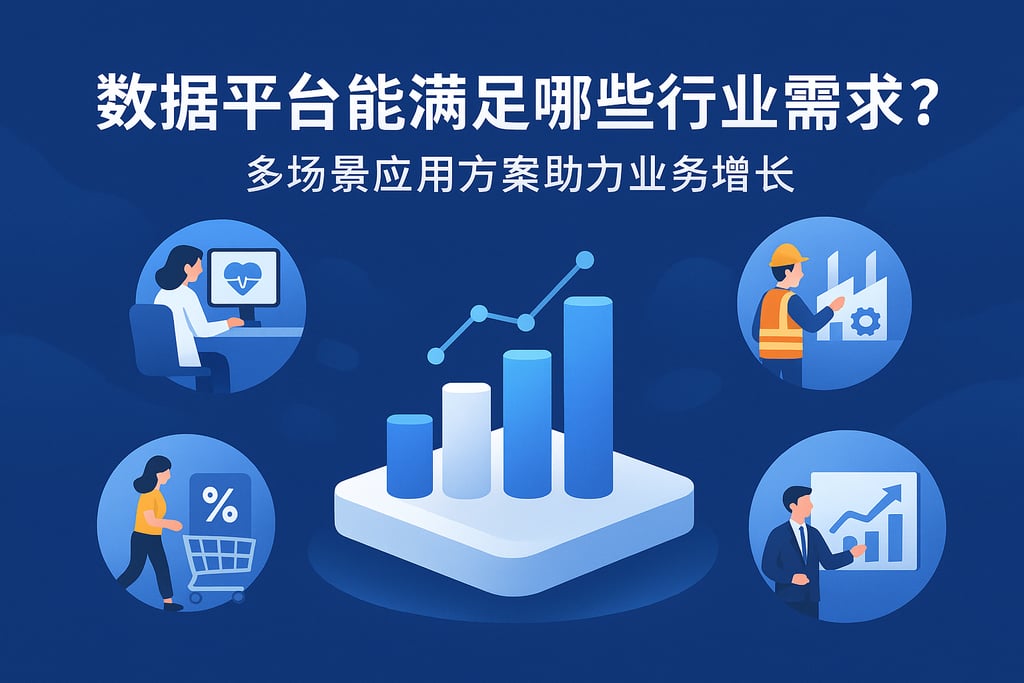 数据平台能满足哪些行业需求？多场景应用方案助力业务增长