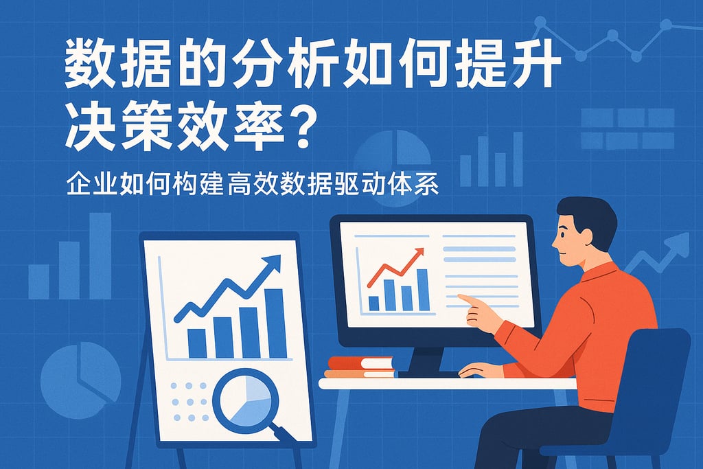 数据的分析如何提升决策效率？企业如何构建高效数据驱动体系