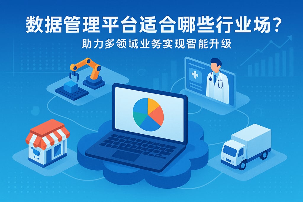 数据管理平台适合哪些行业场景？助力多领域业务实现智能升级