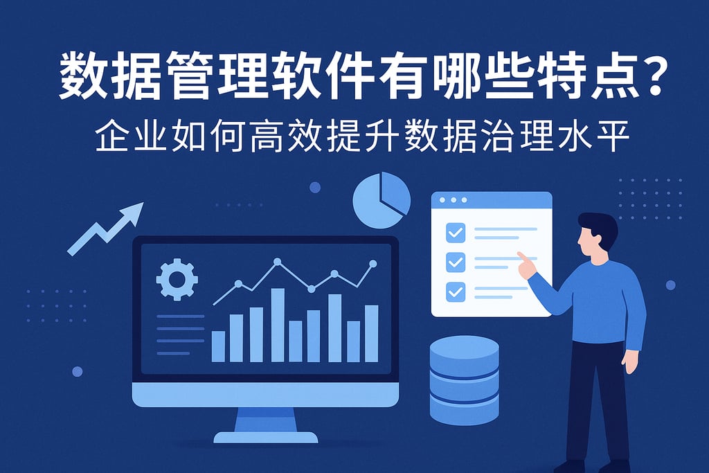 数据管理软件有哪些特点？企业如何高效提升数据治理水平
