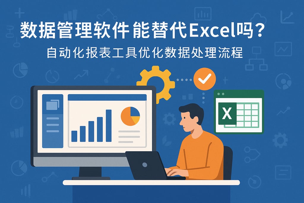 数据管理软件能替代Excel吗？自动化报表工具优化数据处理流程