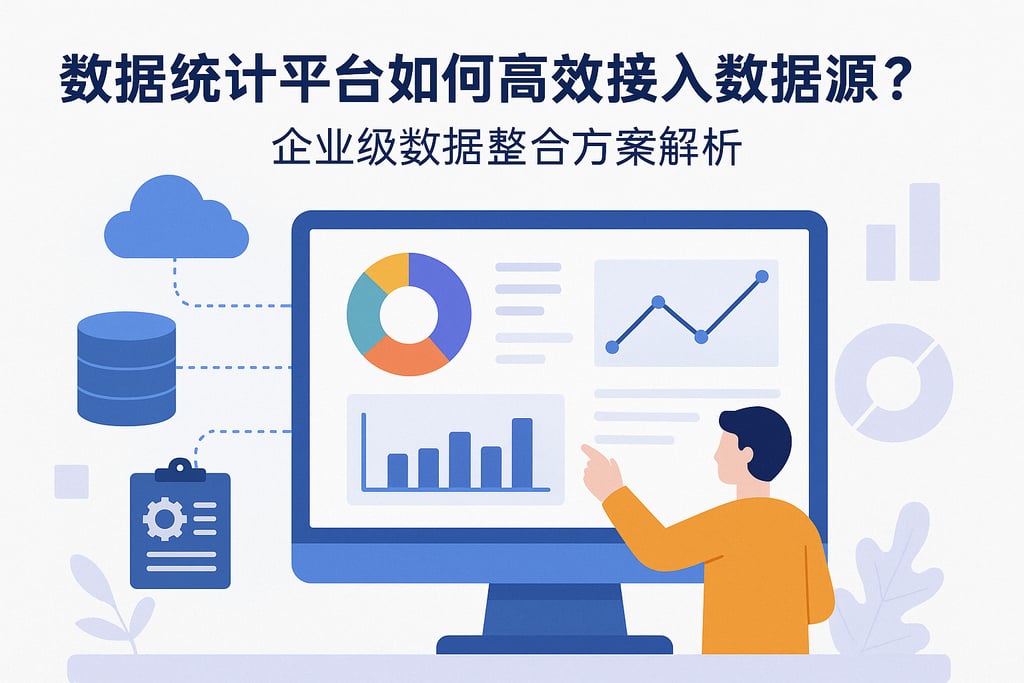 数据统计平台如何高效接入数据源？企业级数据整合方案解析