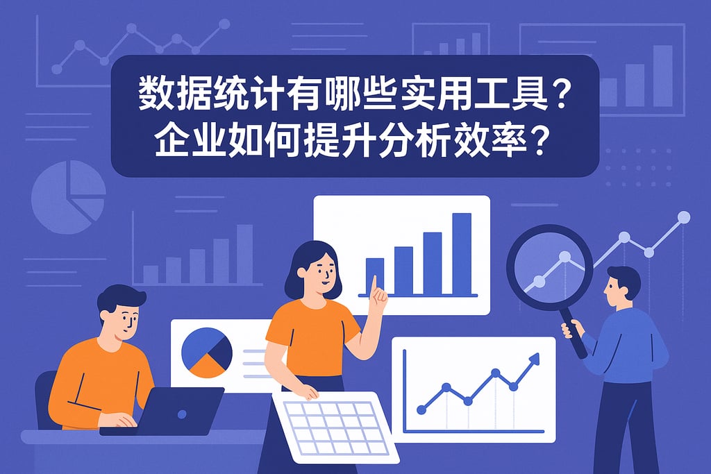 数据统计有哪些实用工具？企业如何提升分析效率