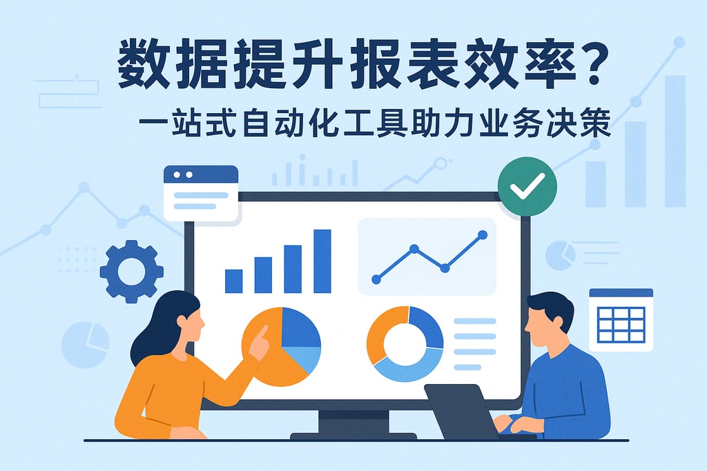 数据统计系统如何提升报表效率？一站式自动化工具助力业务决策